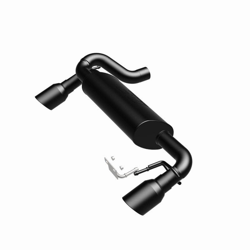 Magnaflow 19558 MagnaFlow 2021 Ford Bronco Street Series Axle-Back Exhaust w/ Dual Split Rear Style Exit- Black Tips