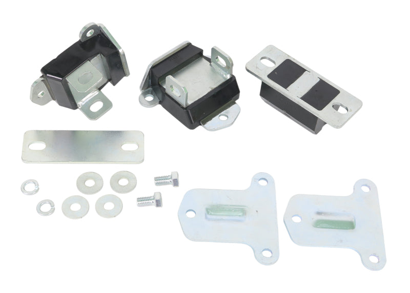 Whiteline W93473 1963-1982 Chevrolet Corvette Complete Engine and Transmission Mount Set