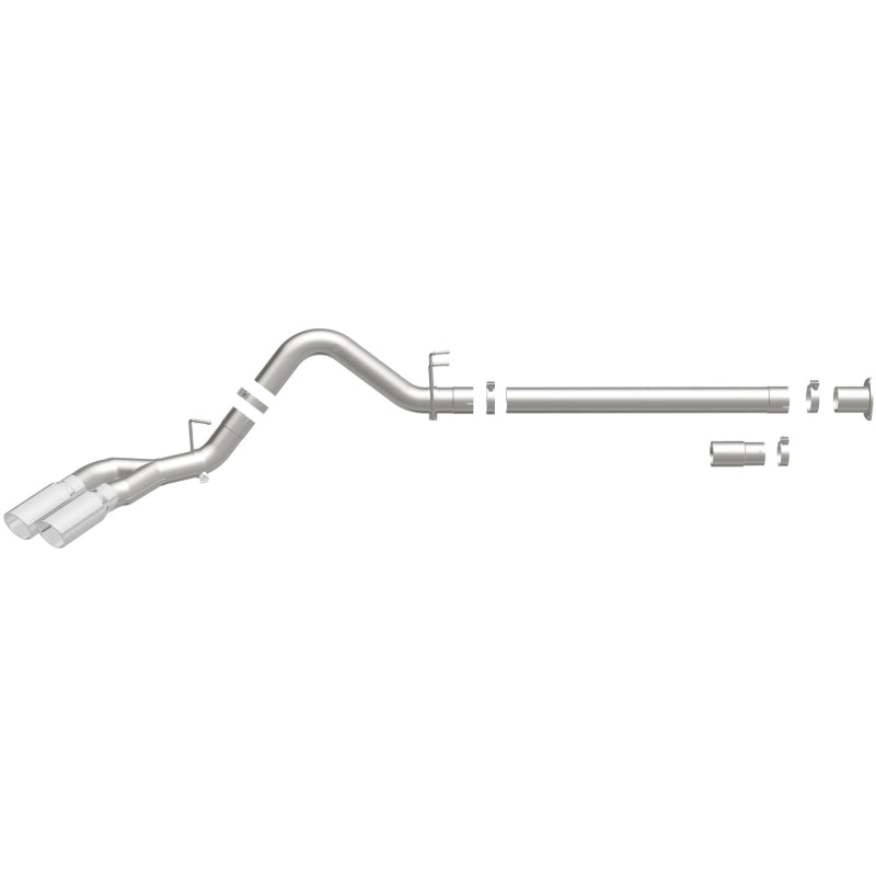 Magnaflow 17873 MagnaFlow 08-17 Ford F-250/F-350/F-450 4.6L/6.7 DPF-Back SS 4in Dual Single Passenger Side Rear Exit