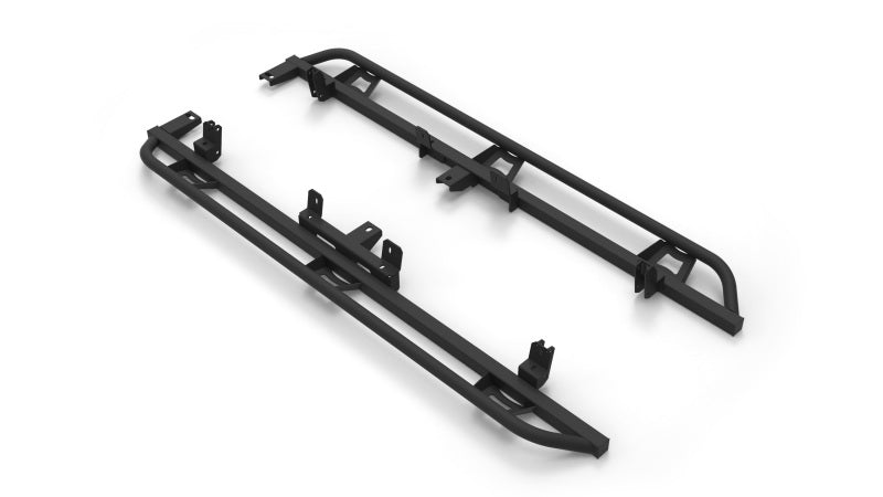 N-Fab TSG15CC-TX Trail Slider Steps 15-20 Chevy/GMC Colorado/Canyon Crew Cab All Beds - SRW - Textured Black