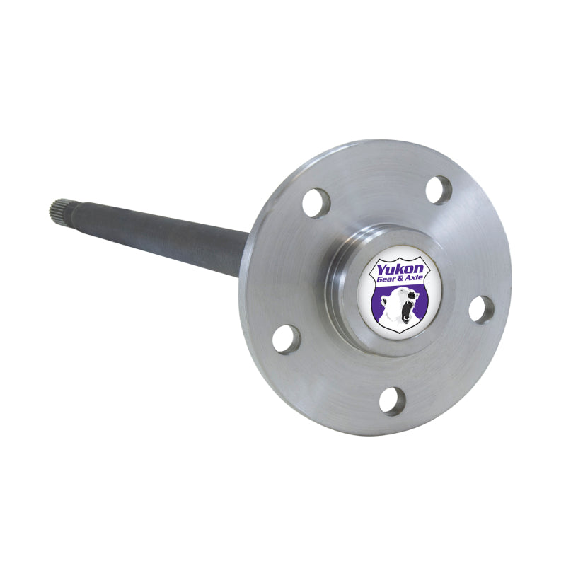 Yukon Gear & Axle YA M35B-27-LH-L Yukon Gear 1541H Alloy Left Hand Rear Axle For 99+ Model 35 / 27 Spline