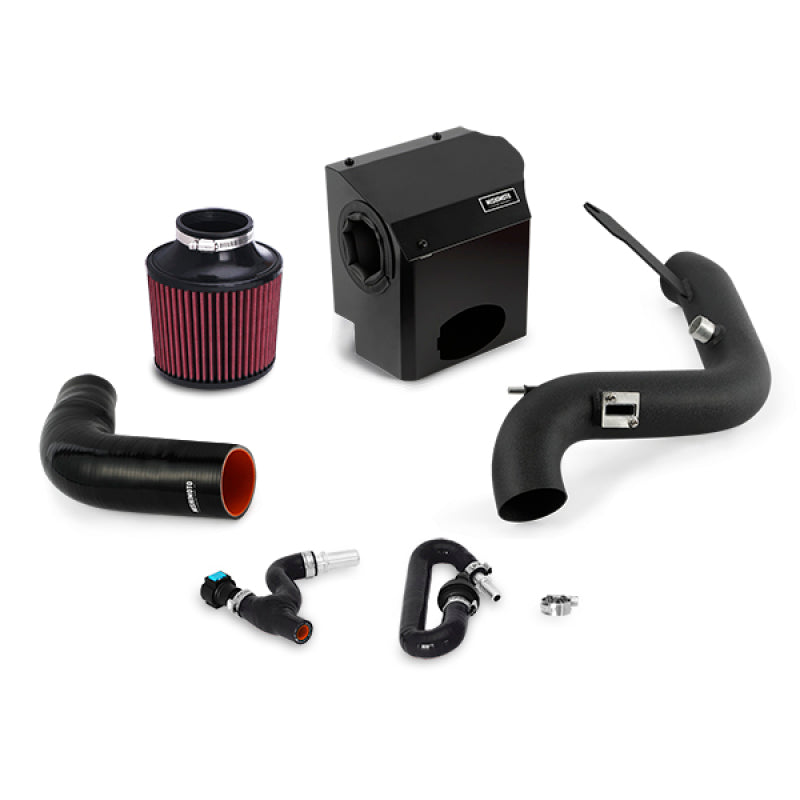 Mishimoto MMAI-FIST-16WBK 2016 Ford Fiesta ST 1.6L Performance Air Intake Kit - Wrinkle Black