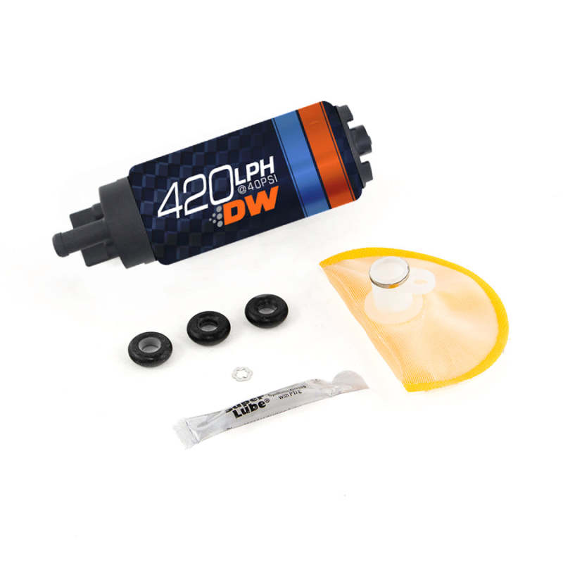DeatschWerks 9-421S-1005 Deatschwerks DW420 Series 420lph In-Tank Fuel Pump w/ Install Kit For G35 03-08 350Z 03-08