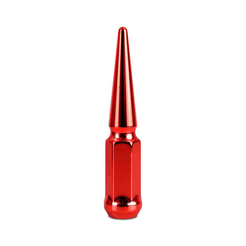 Mishimoto MMLG-SP1415-32RD Steel Spiked Lug Nuts M14 x 1.5 32pc Set Red