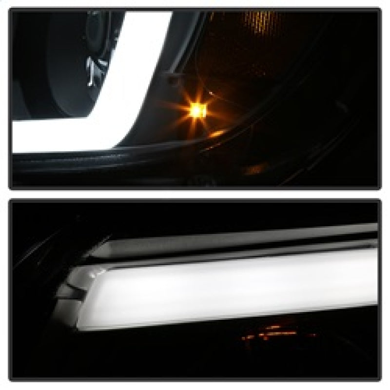 SPYDER 5085283 Spyder 15-17 Chevy Colorado Projector Headlights - Light Bar LED - Black (PRO-YD-CCO15-LBDRL-BK)
