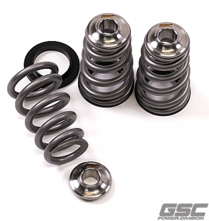 GSC Power Division 5016 GSC P-D Nissan VQ35 Extreme Conical Valve Spring Titanium Retainer and Spring Seat Kit