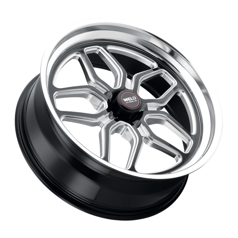 Weld S10720573625 S107 22X10.5 Laguna 5X127 ET13 BS6.25 Gloss Black MIL Dia 78.1