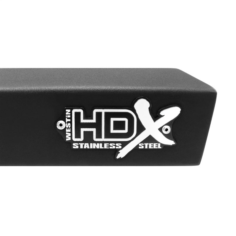 Westin 56-141952 21-22 Ford Bronco 4DR HDX Stainless Drop Nerf Step Bars - Textured Black