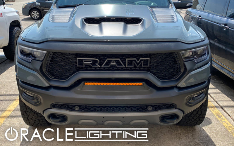 ORACLE Lighting 5885-005 Oracle 19-22 RAM Rebel/TRX Front Bumper Flush LED Light Bar System SEE WARRANTY
