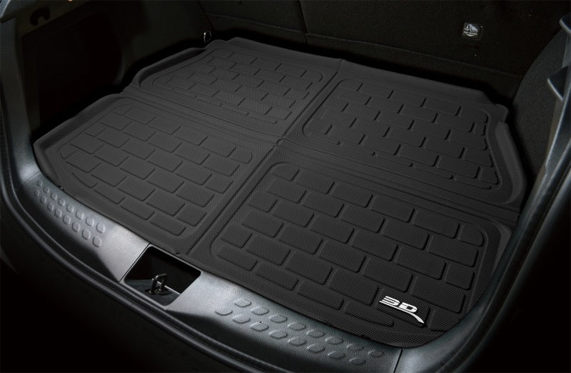 3D MAXpider M1TL0211309 16-20 Tesla Model X Behind 2nd Row Cross Fold Kagu Cargo Liner - Black