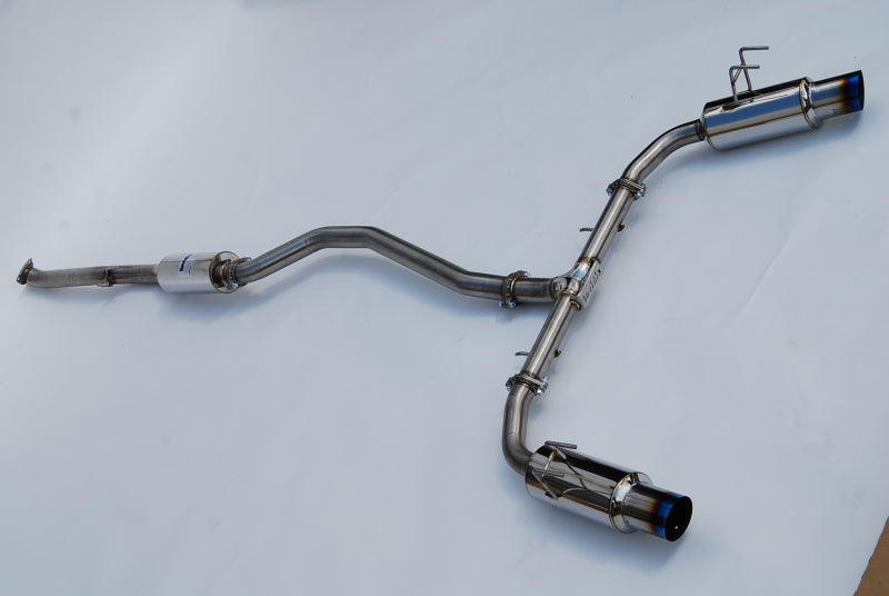Invidia HS22HS4GD1STL 2022+ Honda Civic Si (1.5T) 70mm N1 Cat Back Exhaust - Burnt TI Tips