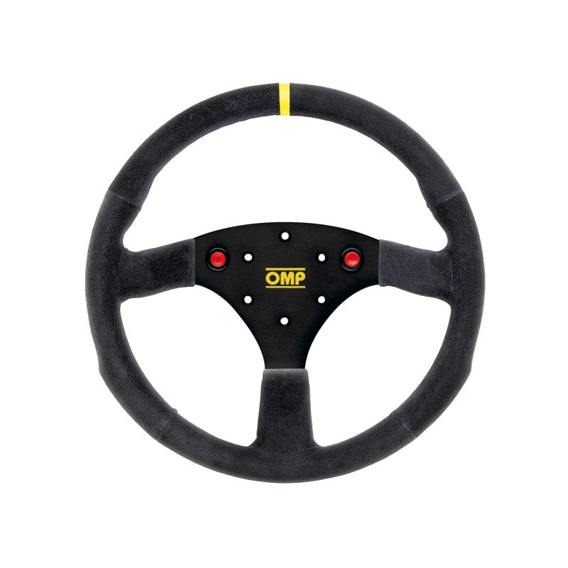 Omp Racing, Inc. OMPOD0-2042-A01-071 320 SP Steering Wheel Black Grip Silver Center