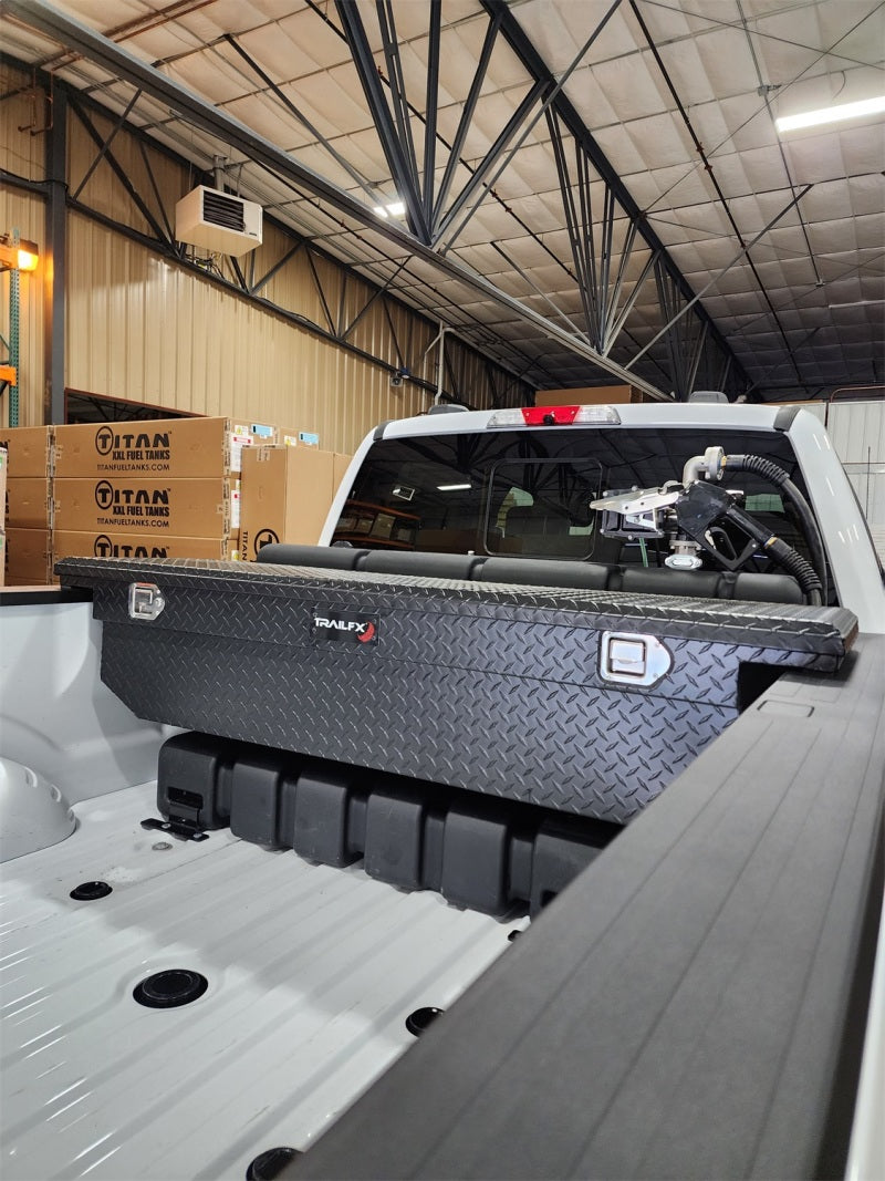 Titan Fuel Tanks 5015090 Universal 90 Gallon L-Shaped Heavy Duty Transfer Tank (Non Nissan Cargo Box/RamBox)
