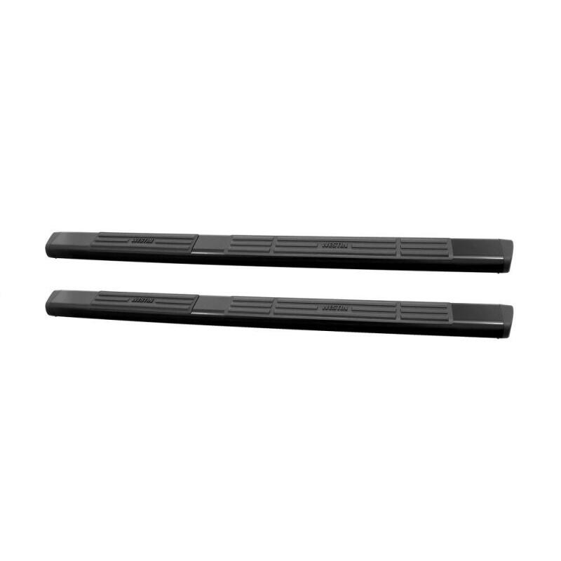Westin 22-6035 Premier 6 in Oval Side Bar - Mild Steel 85 in - Black