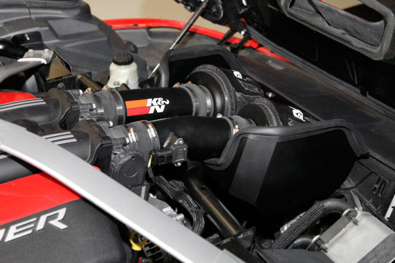 K&N Engineering 69-2528TTK K&N 69 Series Typhoon Performance Intake Kit for 2013 Dodge Viper/SRT Viper 8.4L V10