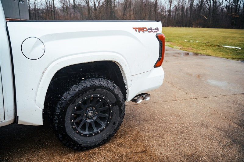 CORSA Performance 21245 Corsa 22-25 Toyota Tundra 4WD 3in Sport Cat-Back Side Exit Exhaust System w/ Twin 4in Polished Tips