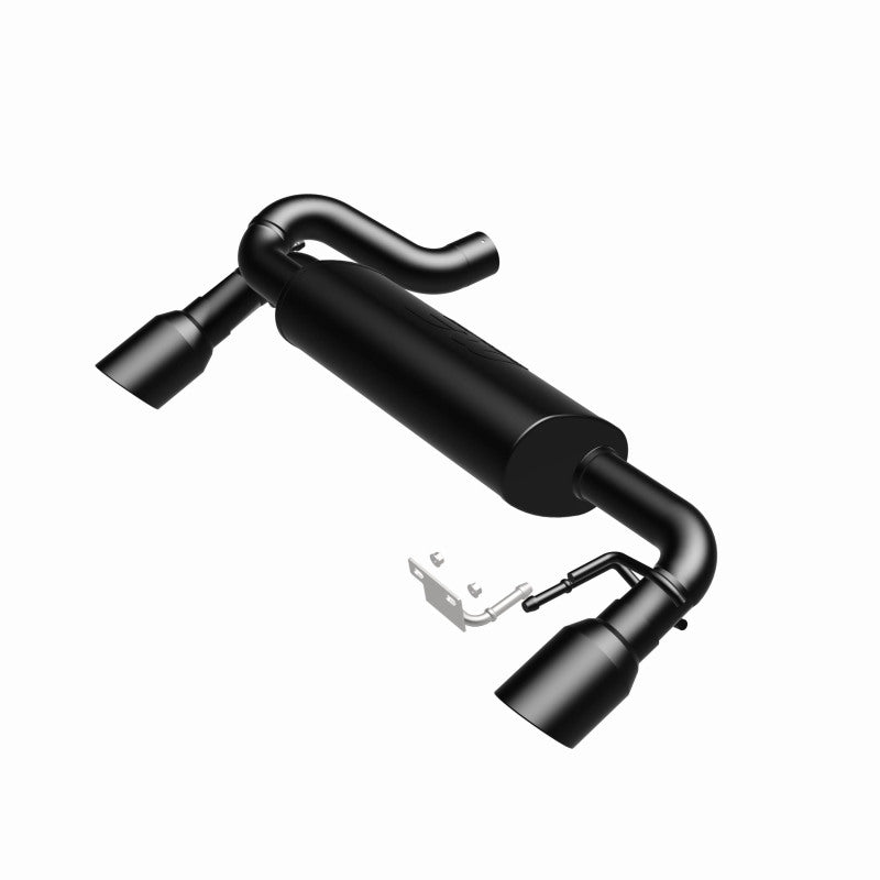 Magnaflow 19558 MagnaFlow 2021 Ford Bronco Street Series Axle-Back Exhaust w/ Dual Split Rear Style Exit- Black Tips