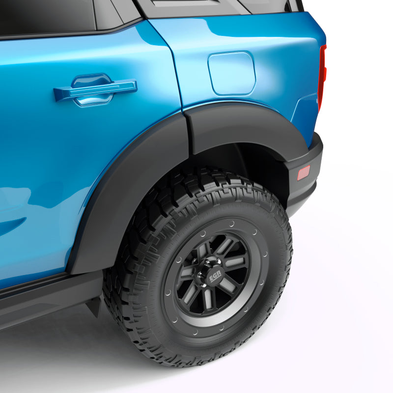 EGR 753564 21-23 Ford Bronco Sport (Sport Utility) Rugged Look Fender Flares (Set of 4) - Smooth Matte