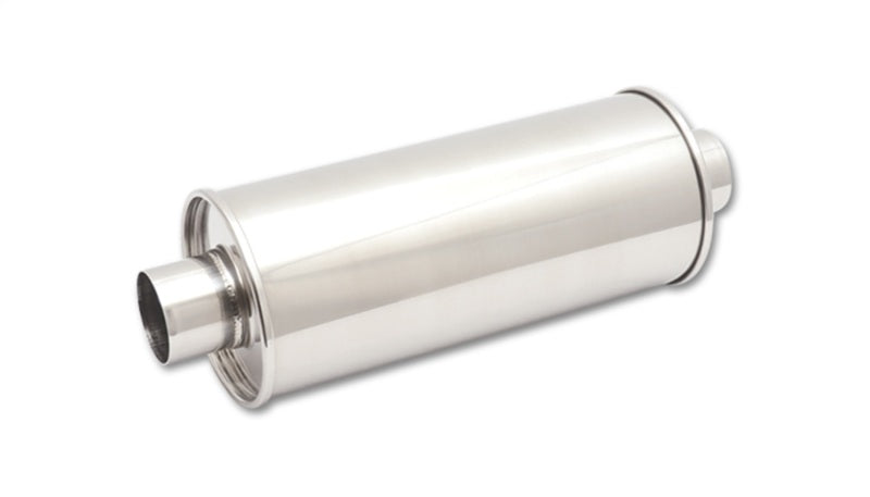 Vibrant 1124 StreetPower Round Muff 5in x 9in x 14in long body 3.5in in I.D. x 3.5in out Center-Center