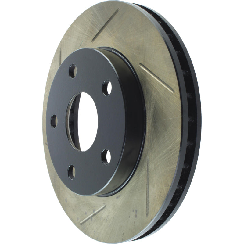 Stoptech 126.44069SR StopTech Power Slot 1/90-95 Toyota MR2 Front Right SportStop Slotted Rotor