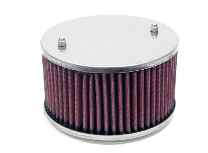 K&N Engineering 56-9095 K&N Universal Custom Air Filter - Round 1.625in Flange / 1.625in ID / 2.75in Overall Height