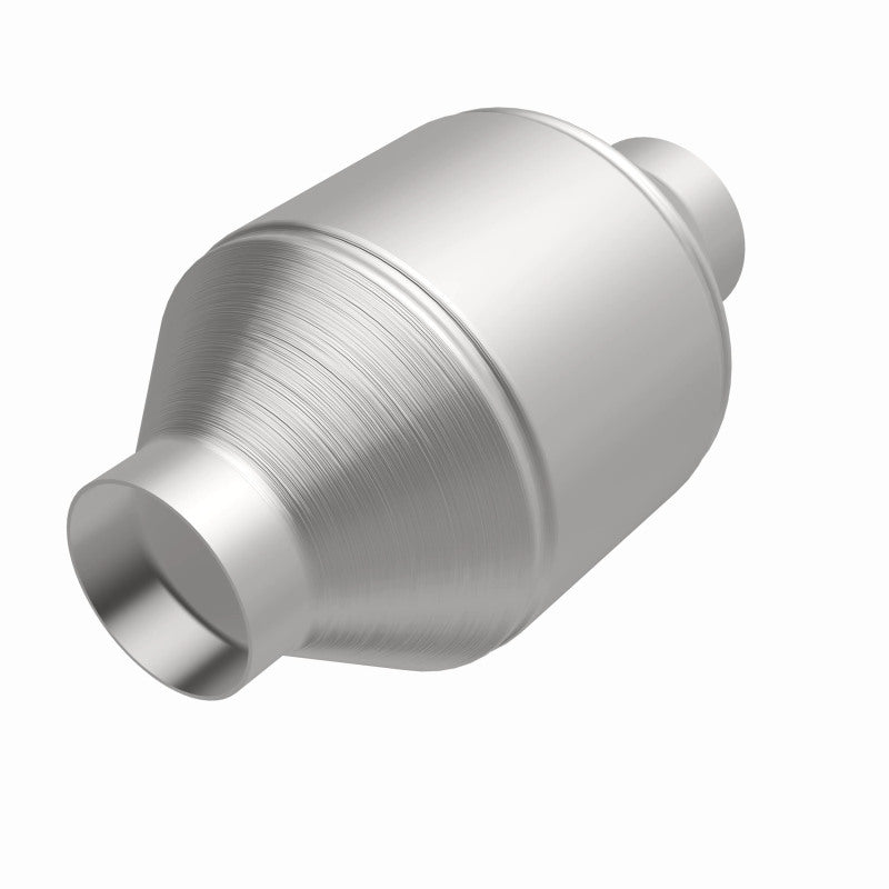 Magnaflow 51655 MagnaFlow Conv Univ 2.25in Inlet/Outlet Center/Center Round 3in Body L x 5in W x 8.75in Overall L