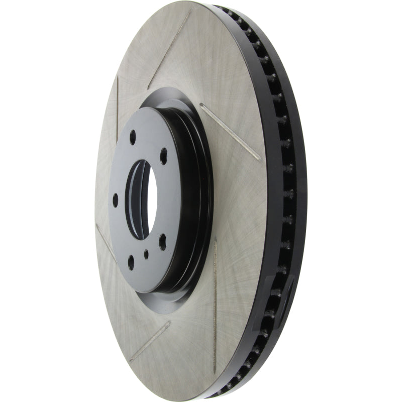 Stoptech 126.42095SR StopTech Power Slot 07-08 Infiniti G35 2WD / 08 G37 Coupe SportStop Slotted Front Right Rotor