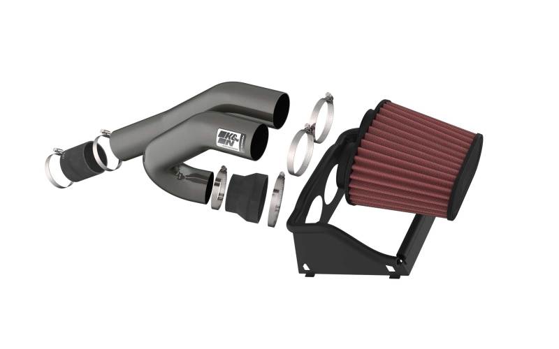 K&N Engineering 77-2617KC K&N 2015-22 Ford F-150 3.5L V6 Performance Air Intake System