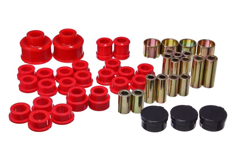 Energy Suspension 19.3105R 05-09 Subaru Legacy Rear Control Arm Bushing Set - Red