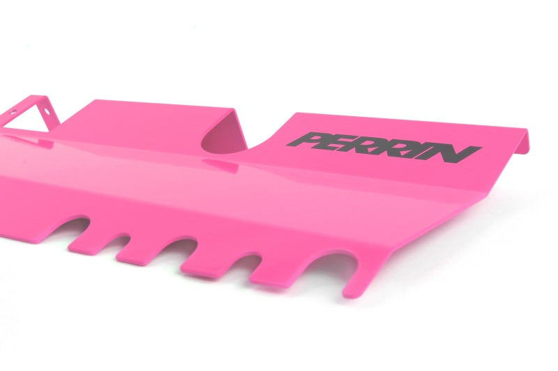 Perrin Performance PSP-ENG-512-2HP PERRIN 15-21 Subaru WRX/STI Radiator Shroud (Without OEM Intake Scoop) - Hyper Pink
