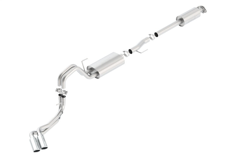 Borla 140617 15-16 Ford F-150 3.5L EcoBoost Ext. Cab Std. Bed Catback Exhaust Touring Truck Side Exit