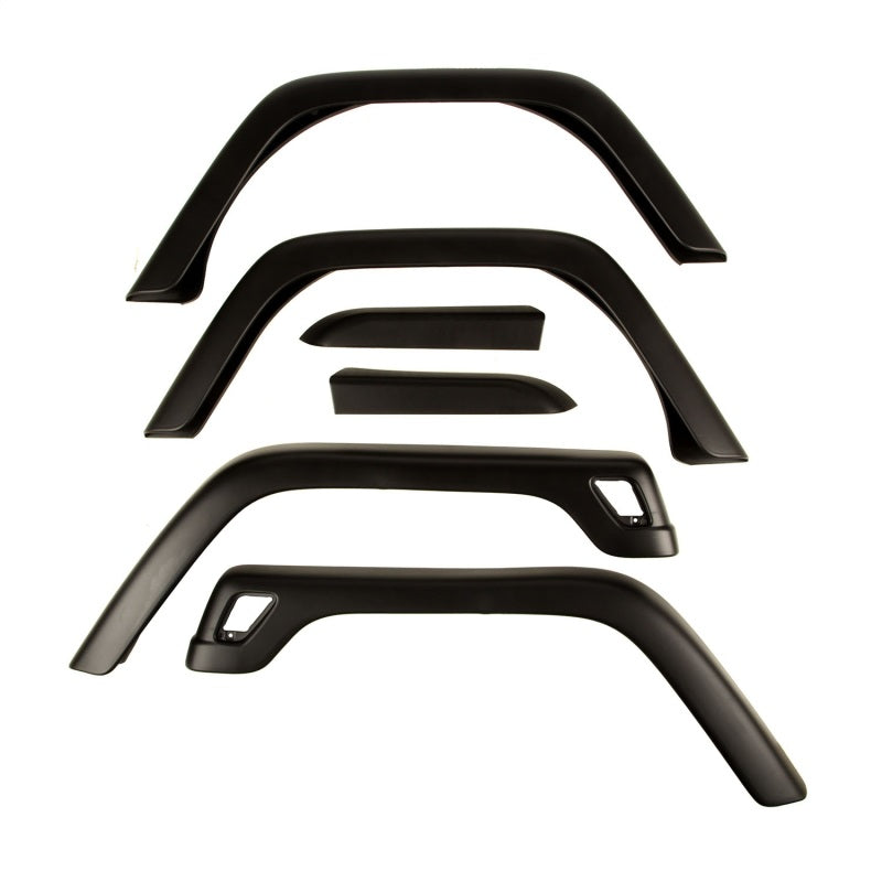 OMIX 11603.11 Omix 6-Piece Fender Flare Kit- 97-06 Jeep Wrangler