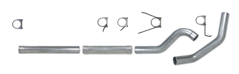 Diamond Eye Performance K4234A-RP Diamond Eye KIT 4in CB MFLR RPLCMENT PIPE SGL AL: 2004.5-2007.5 DODGE CUMMINS 600