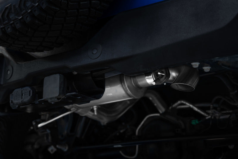 MBRP S5245AL 2021-2023 Ford Bronco 2.3L/2.7L Aluminized Steel 3in Cat-Back, Single High Clearance Rear Exit