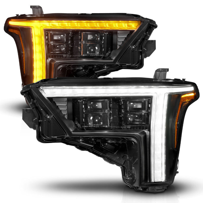 ANZO 111599X-L 22-24 Toyota Tundra (w/Factory LED Refl.) Z-Series Full LED Proj Headlights - Driver Side ONLY