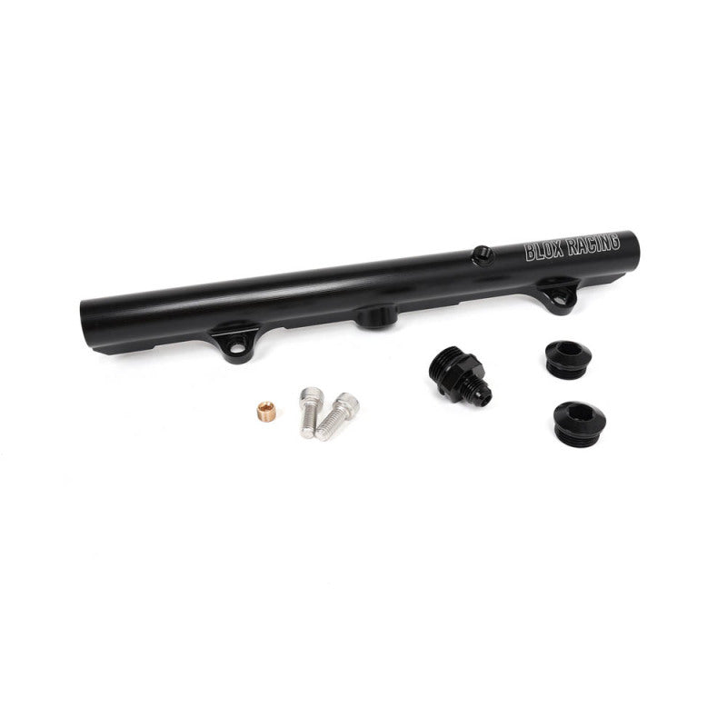 BLOX Racing BXFU-00700-BK Honda K-Series Xtreme Aluminum Fuel Rail - Black
