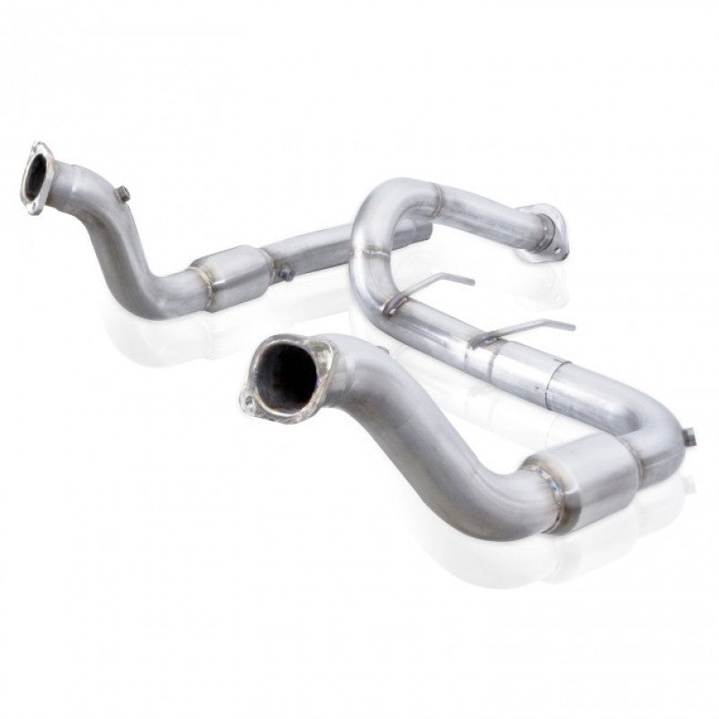 Stainless Works FTR17DPCAT 2017 F-150 Raptor 3.5L 3in Downpipe High-Flow Cats Factory Connection
