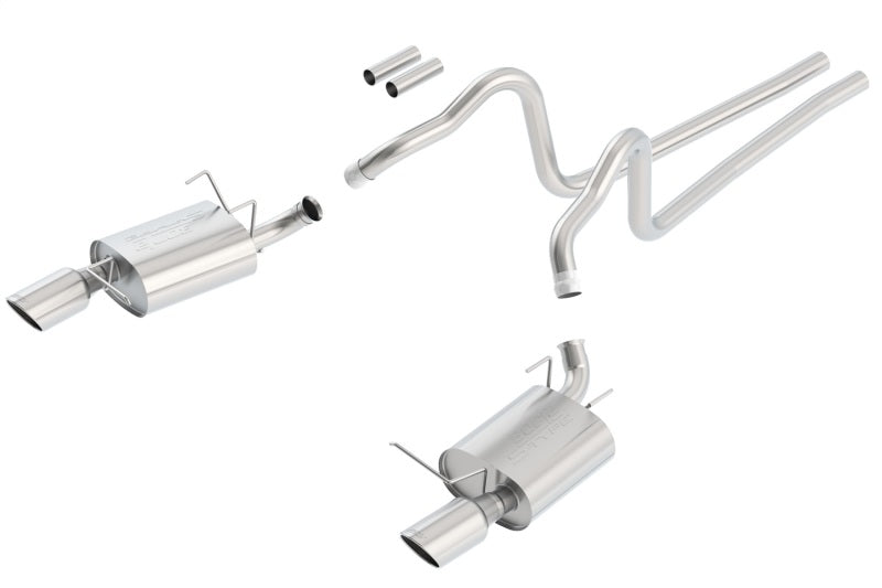 Borla 140375 2011 Ford Mustang 3.7L 6cyl 6spd RWD SS S-Type Catback Exhaust