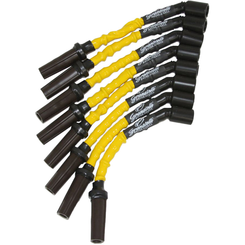 Granatelli Motor Sports 28-1545HTY Granatelli 14-23 GM LT1 6.2L Hi-Perf Coil-Near-Plug Ignition Wire Connector Kit w/Yellow Jacket