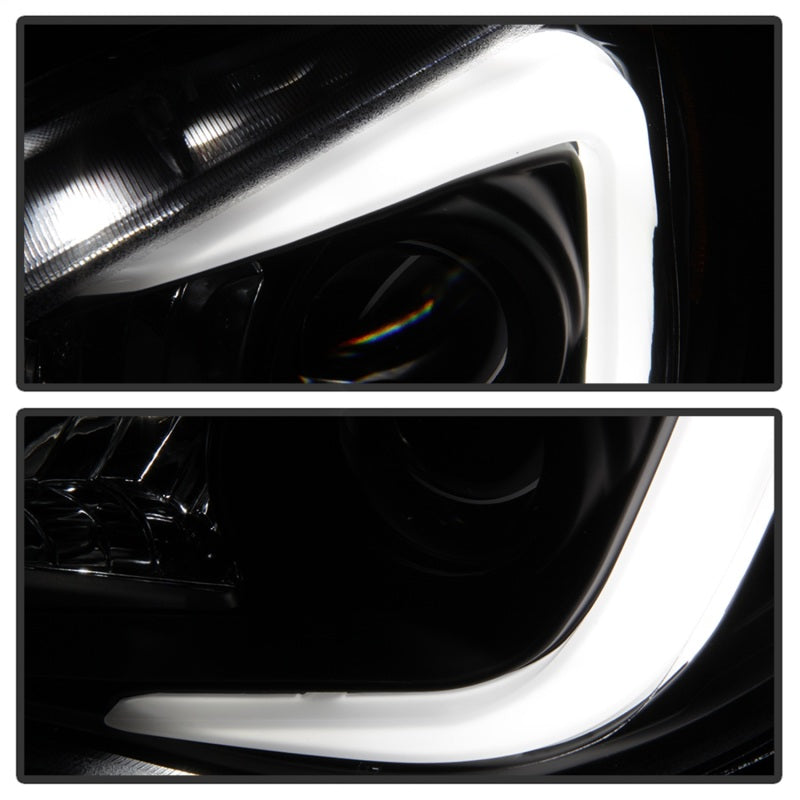 SPYDER 5083920 Spyder Subaru WRX 2006-2007 Projector Headlights - Halogen Only - Black PRO-YD-SWRX06-LBDRL-BK