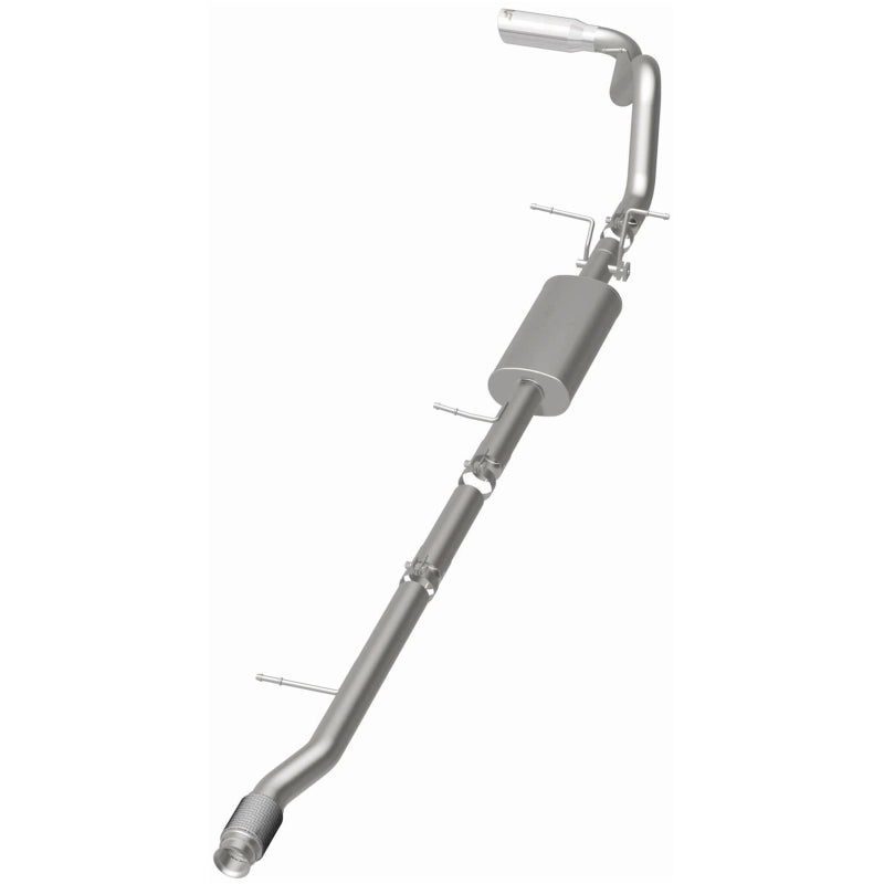 Magnaflow 15267 14 Chevy Silverado V8 5.3L CC/EC Cab Single P/S Rear Exit Stainless Cat Back Perf Exhaust