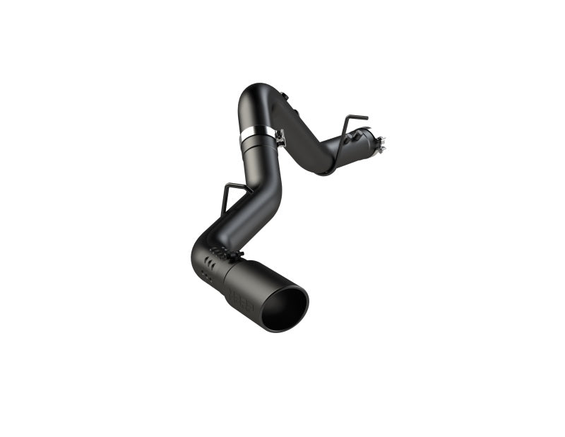 MBRP S6059BLK 2020+ GMC/Chevy 2500/3500 6.6L Duramax 4in Mand Bent Tubing Pro-Ser Cat Back Single Side - Blk