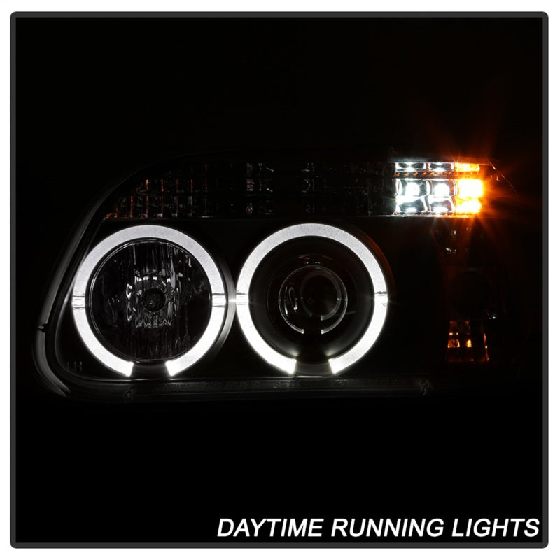 SPYDER 5010131 Spyder Ford Explorer 95-01 1PC Projector Headlights LED Halo Blk PRO-YD-FEXP95-HL-1PC-BK