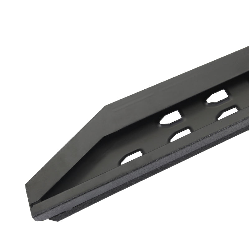 Go Rhino 69443687ST 2022 Toyota Tundra Crew Max RB20 Slim Running Board + Brackets - Bedliner Coating