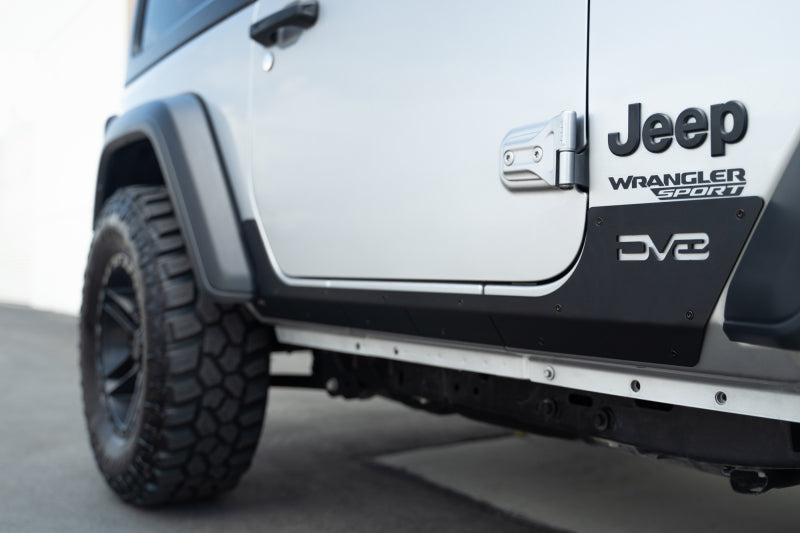 DV8 Offroad SRJL-29 18-23 Jeep Wrangler JL Rock Skins (2 Door Only)