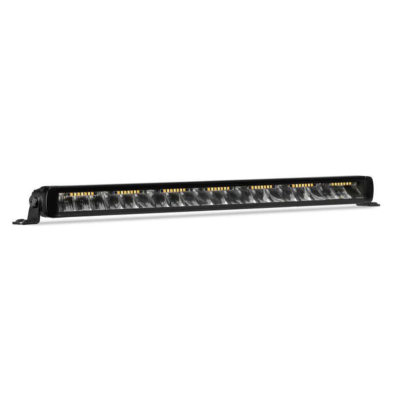 Go Rhino 751052012CSS Xplor Blackout Combo Series Sgl Row LED Light Bar w/Amber (Side/Track Mount) 20.5in. - Blk