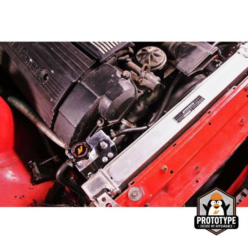 Mishimoto MMRT-E36-92EBK 92-99 BMW 3 Series Aluminum Coolant Expansion Tank - Black