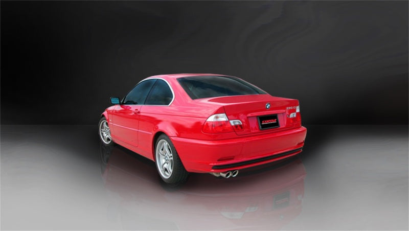 CORSA Performance 14559 Corsa 2001-2006 BMW 325i/ci Convertible E46 Polished Sport Axle-Back Exhaust