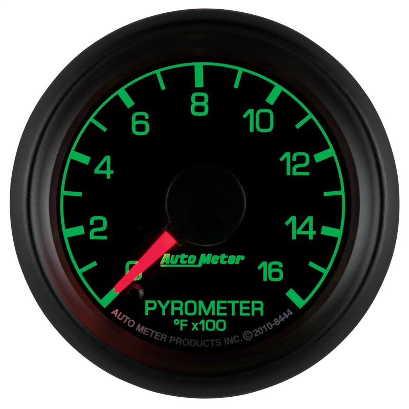 AutoMeter 8444 Autometer Factory Match Ford 52.4mm Full Sweep Electronic 0-1600 Deg F EGT/Pyrometer Gauge