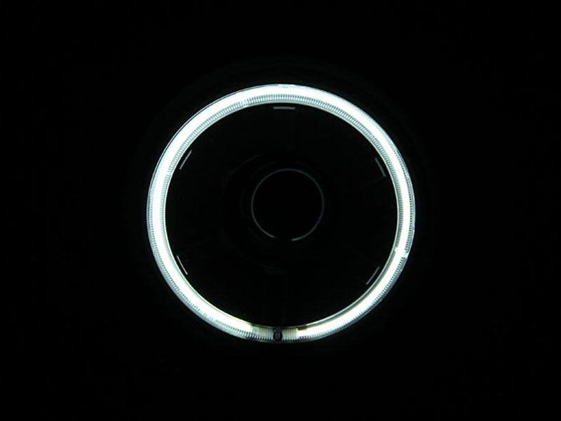 ANZO 111116 2007-2013 Toyota Fj Cruiser Projector Headlights w/ Halo Black